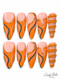 Orange and gold Stiletto