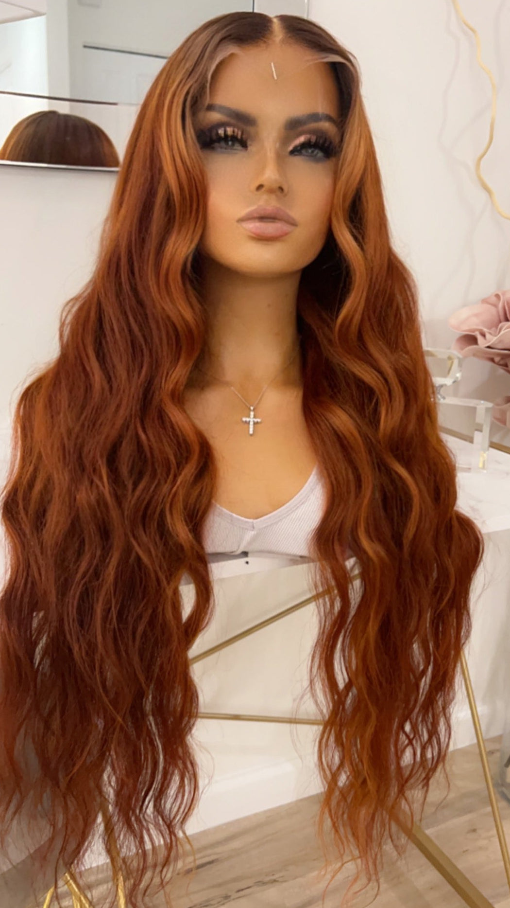 Gia HD lace front wig